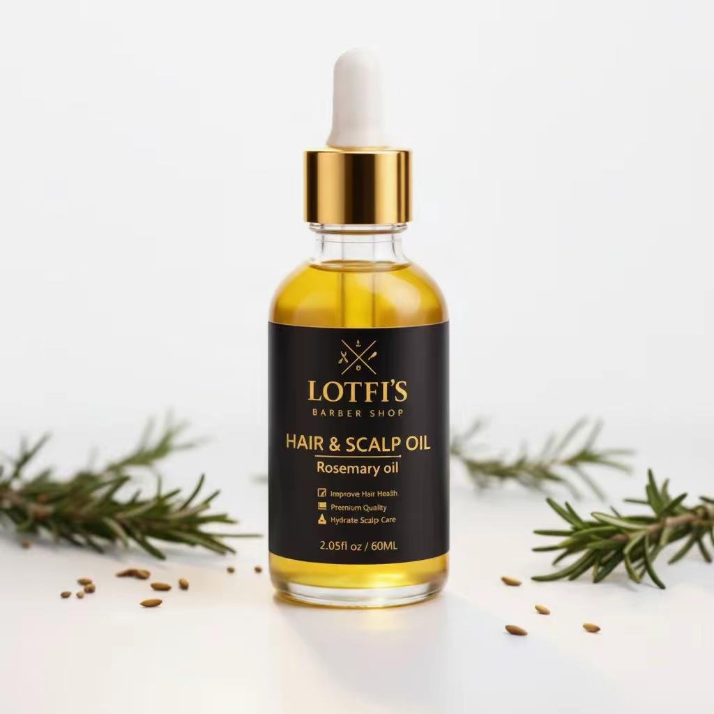 Lotfi's Hair and Scalp Oil bottle