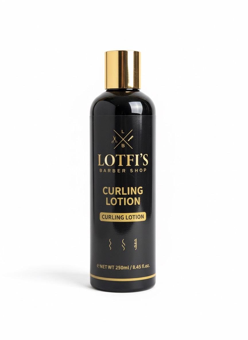 Lotfi's Curling Lotion bottle