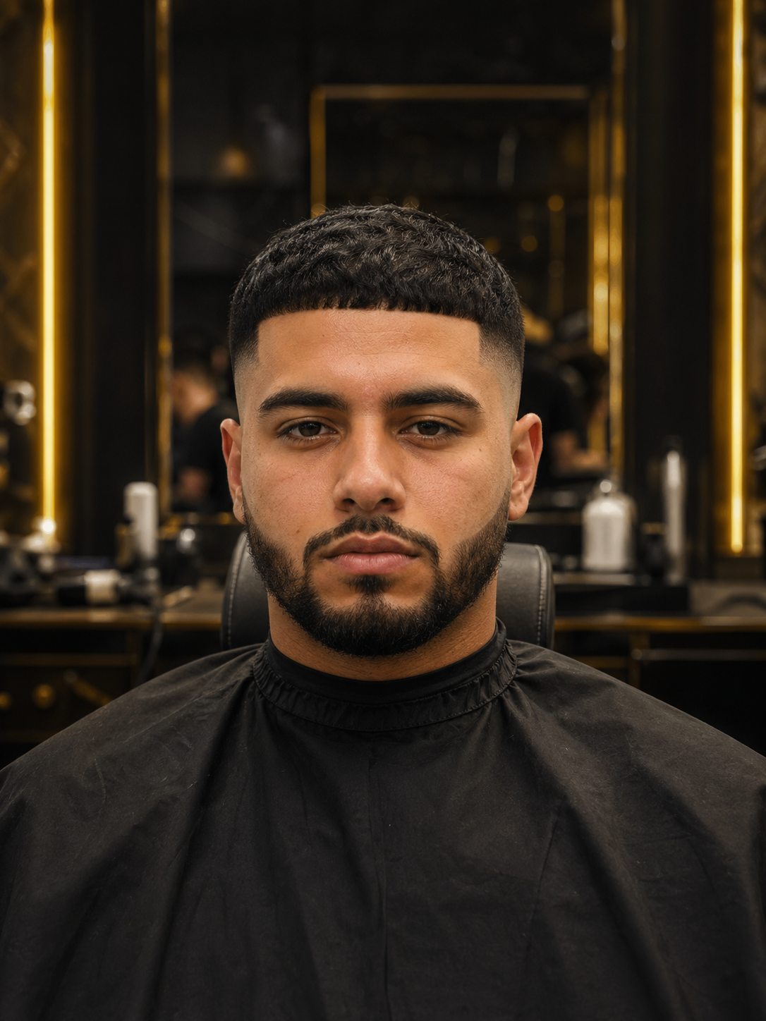 After skin fade visual